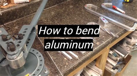 aluminium sheet metal bending|bending aluminum sheet by hand.